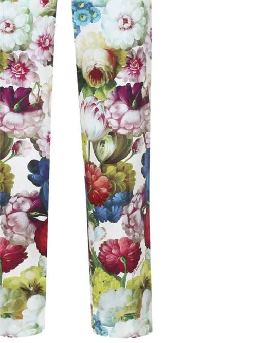 Pantaloni miticolor con stampa floreale Dolce & Gabbana | FTC3FTHS5Q2HA4YF